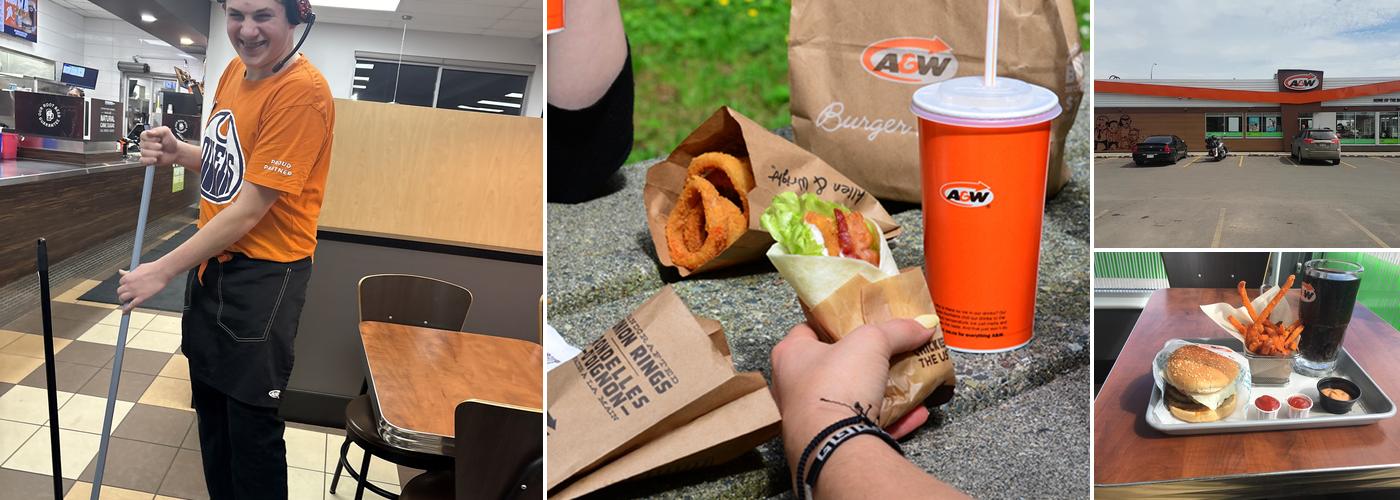 A&W Canada Menu