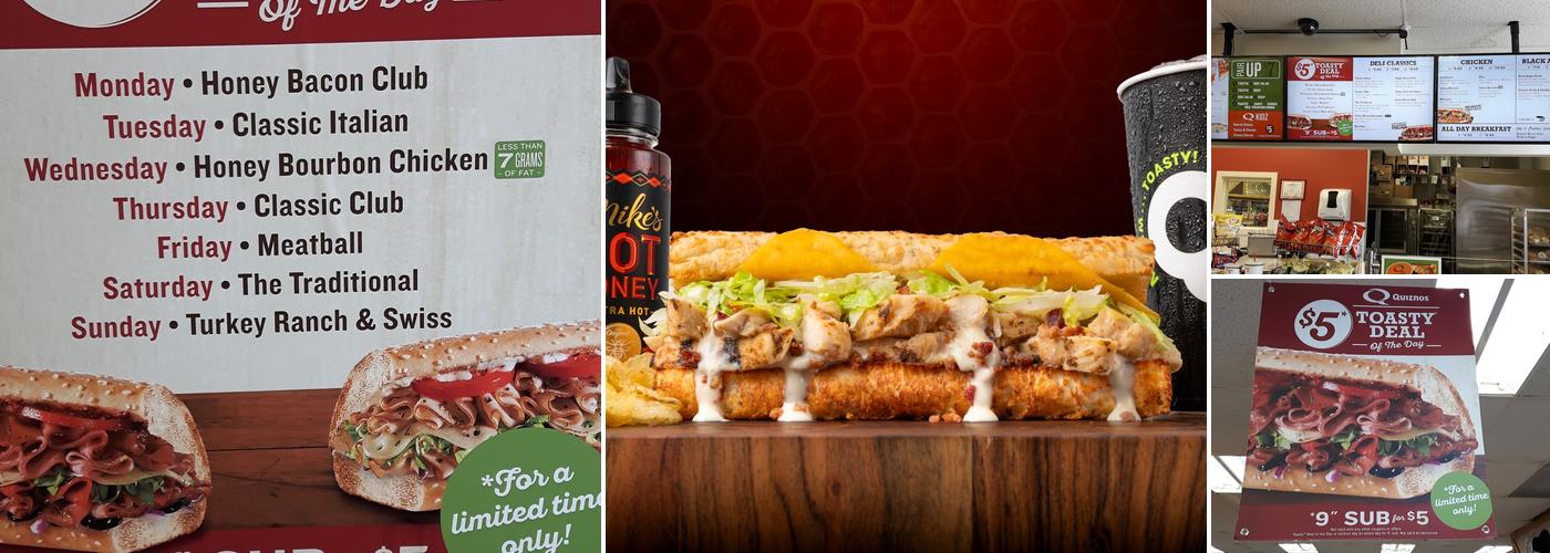 Quiznos Menu