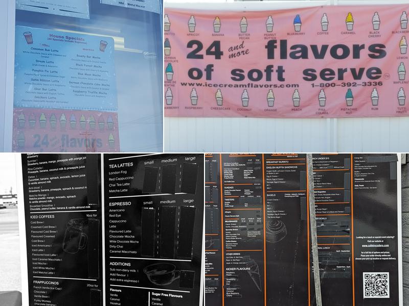 Café Trocadero Menu