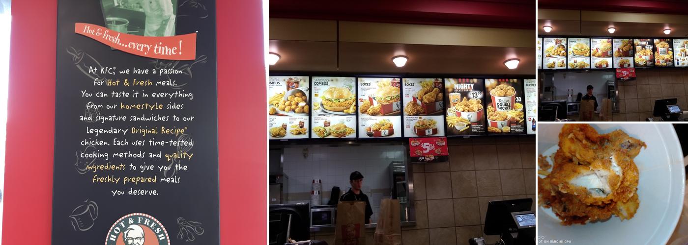 KFC Menu