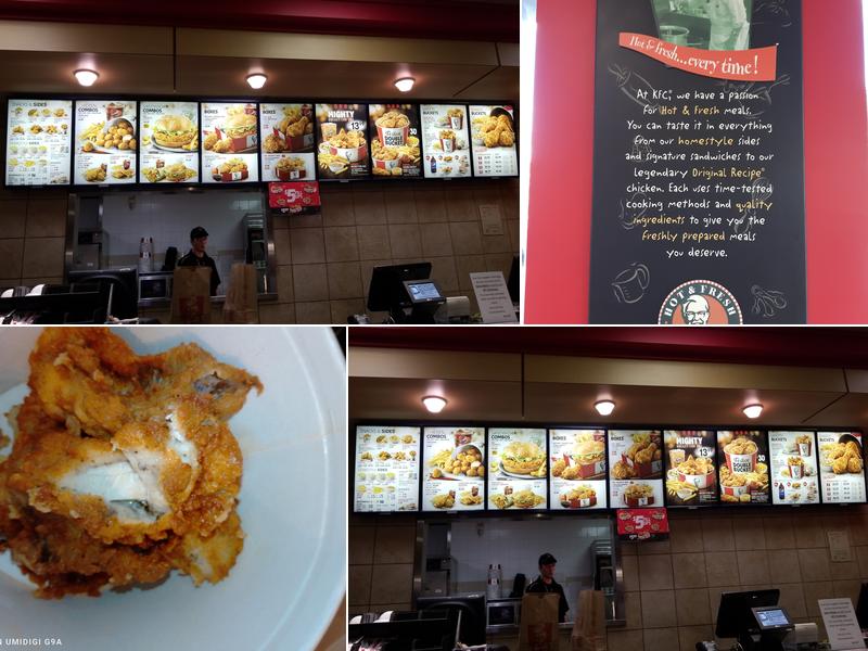 KFC Menu