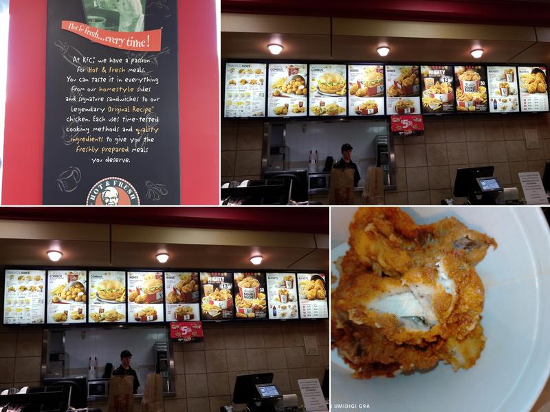 KFC Menu