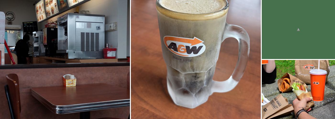 A&W Canada Menu