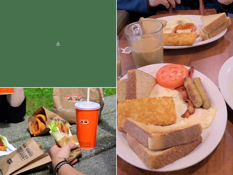 A&W Canada Menu