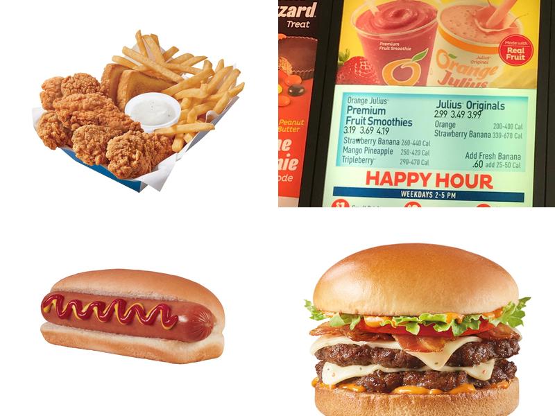 Dairy Queen Grill & Chill Menu