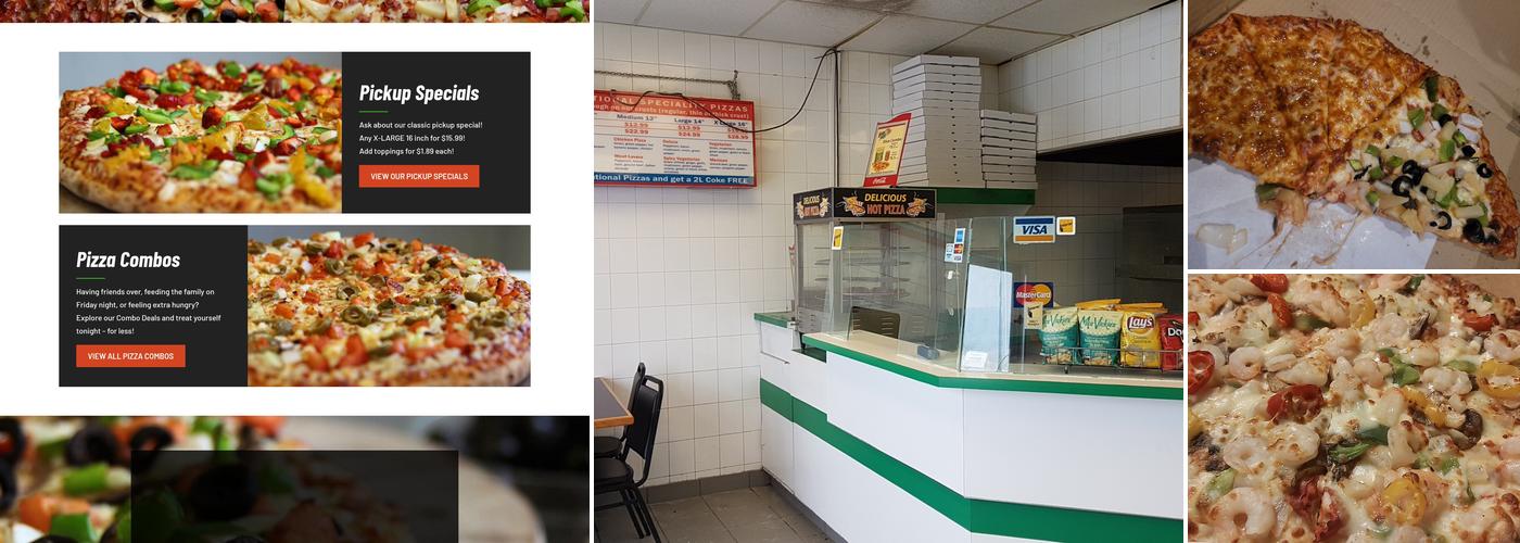 Flying Pizza Menu
