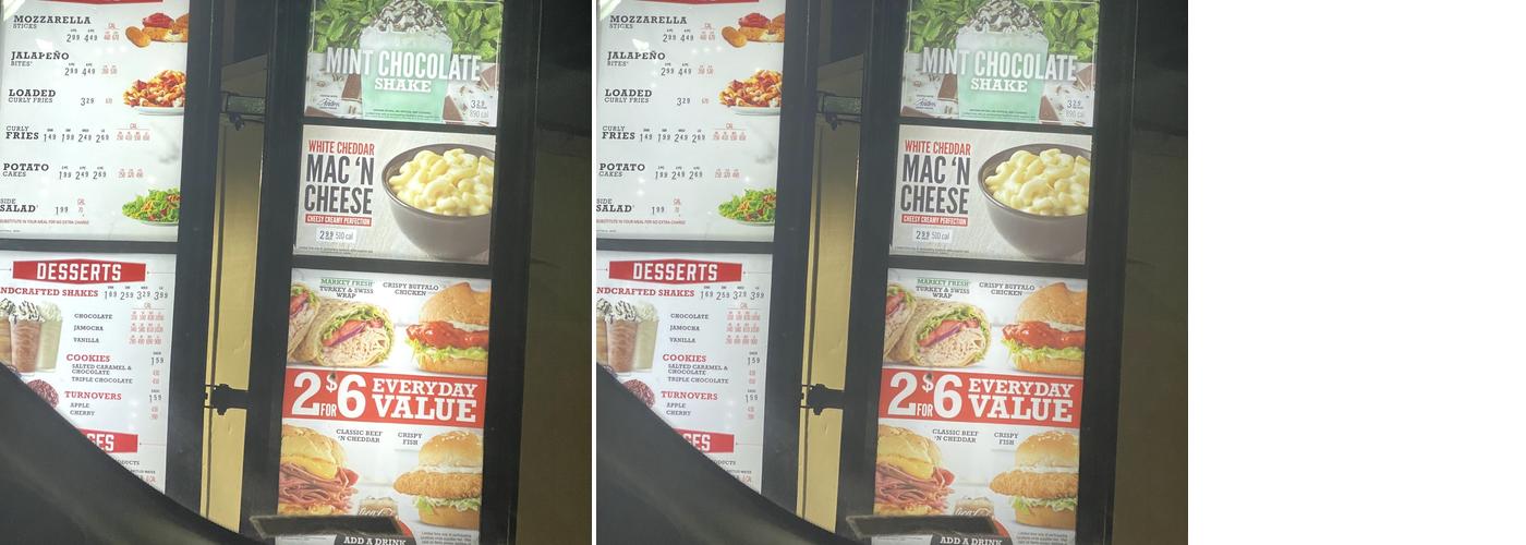 Arby's Menu