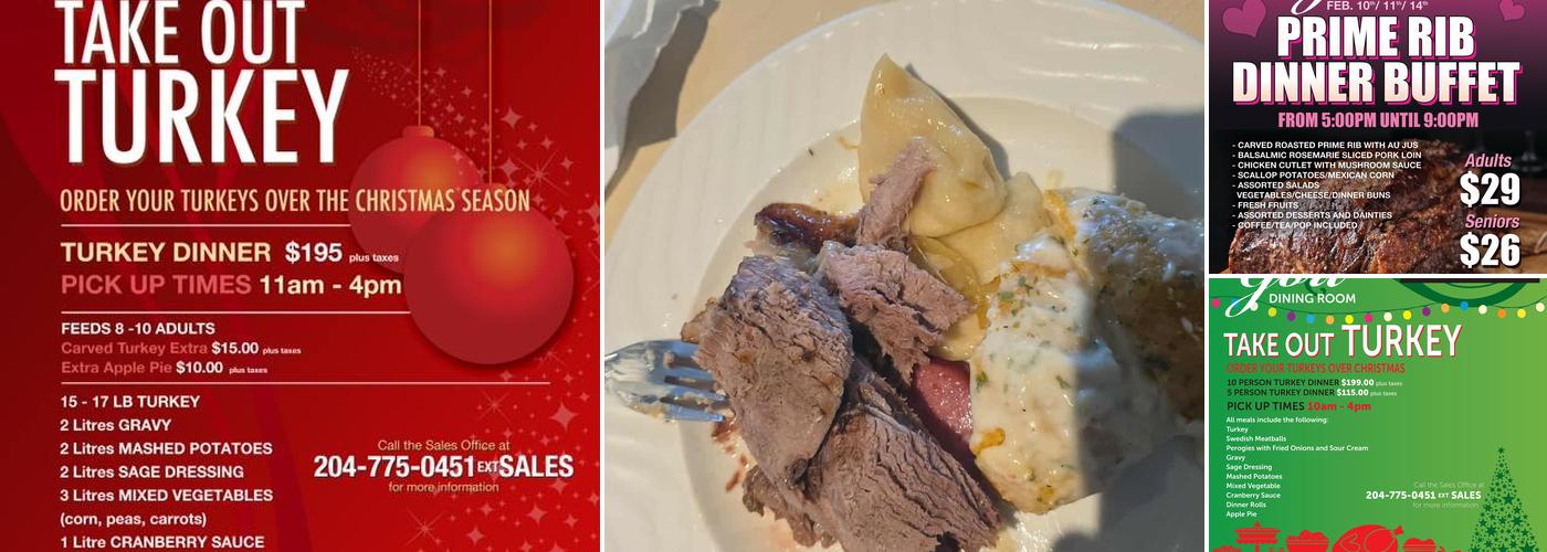 The Gort Dining Room Menu