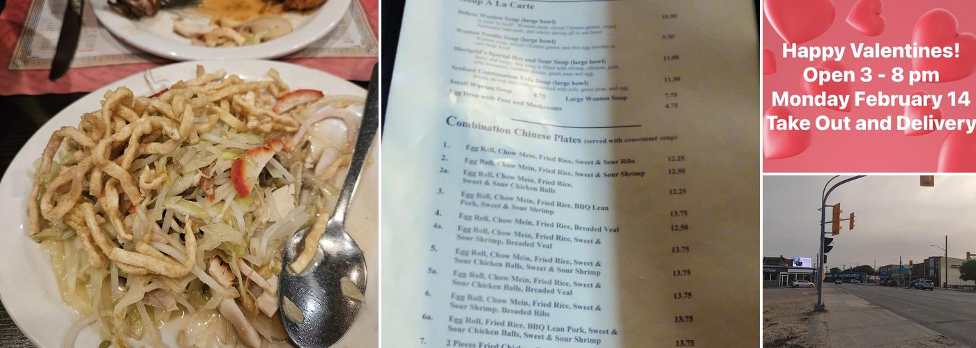Marigold Restaurants Menu
