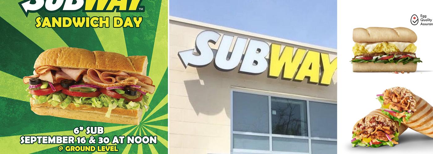 Subway Menu