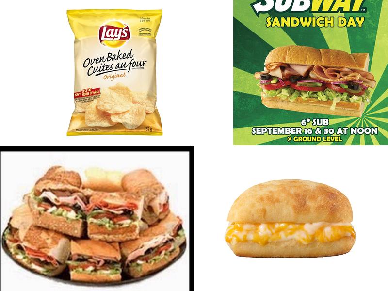 Subway Menu