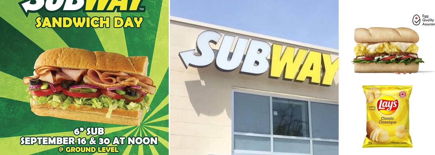 Subway Menu