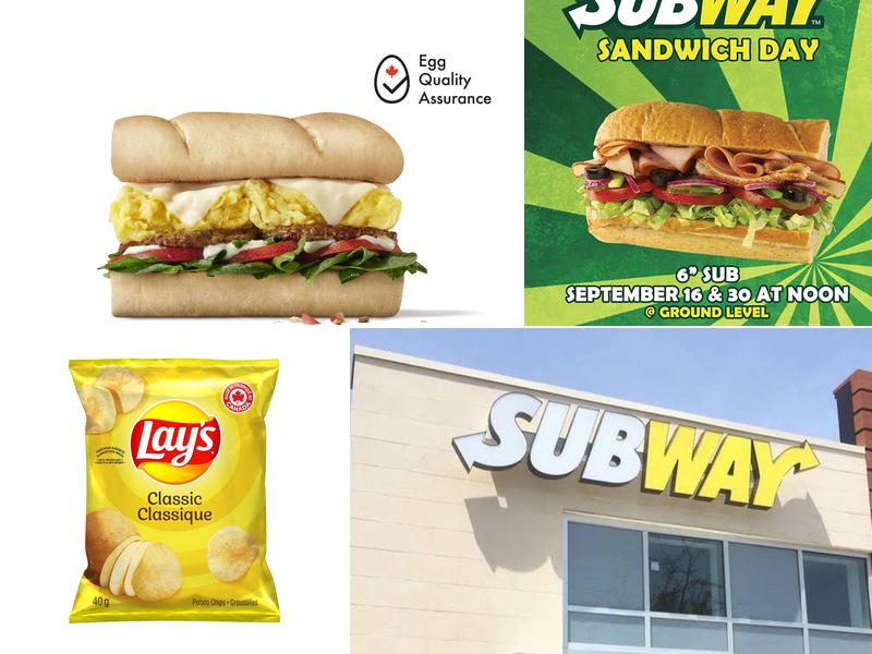 Subway Menu