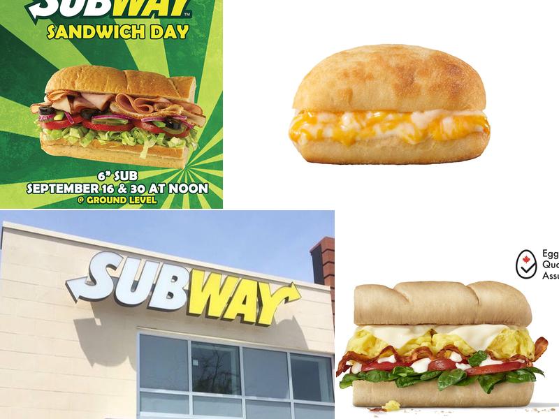 Subway Menu
