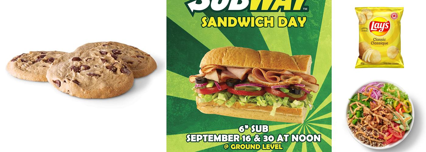 Subway Menu