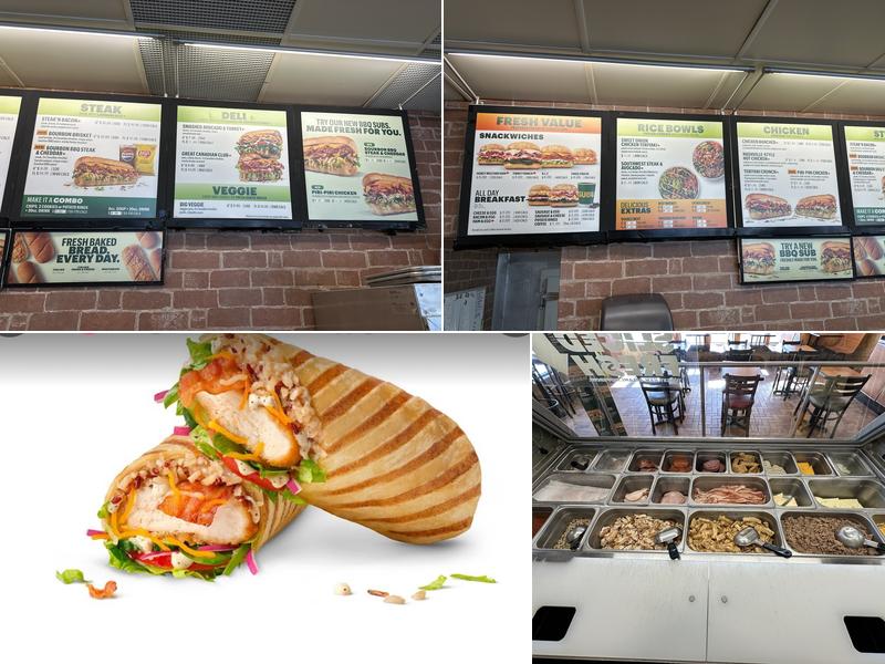 Subway Menu