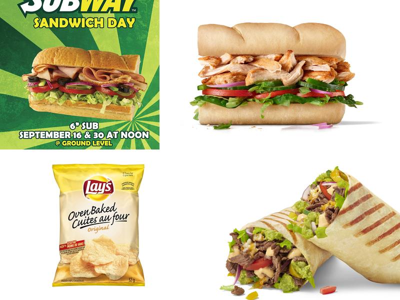 Subway Menu