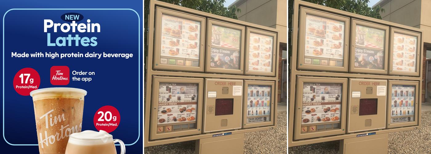 Tim Hortons Menu