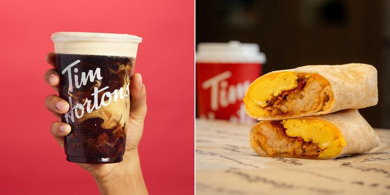 Tim Hortons Menu