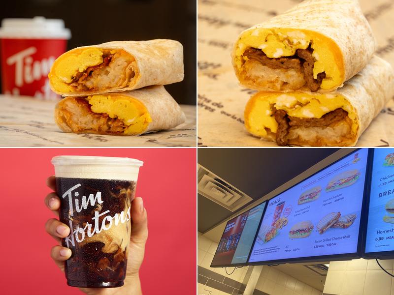 Tim Hortons Menu