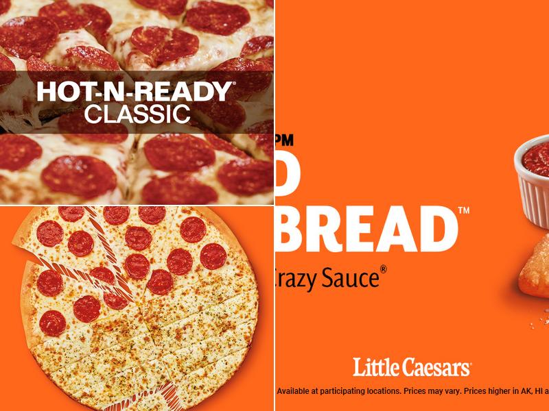 Little Caesars Pizza Menu