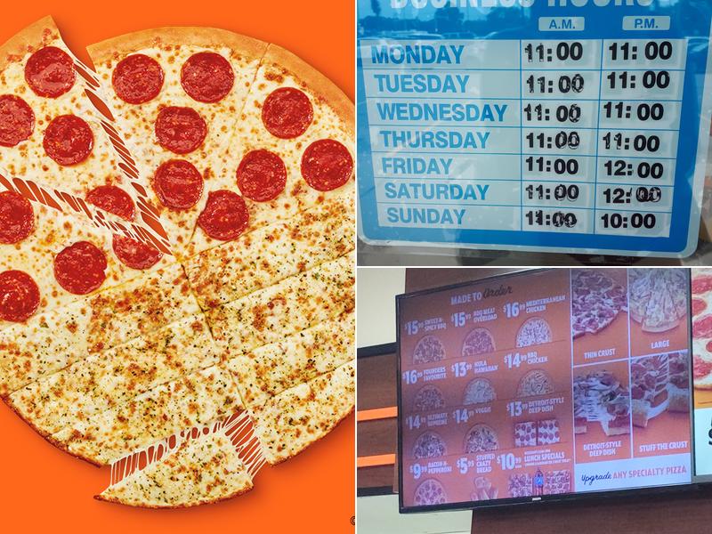 Little Caesars Pizza Menu