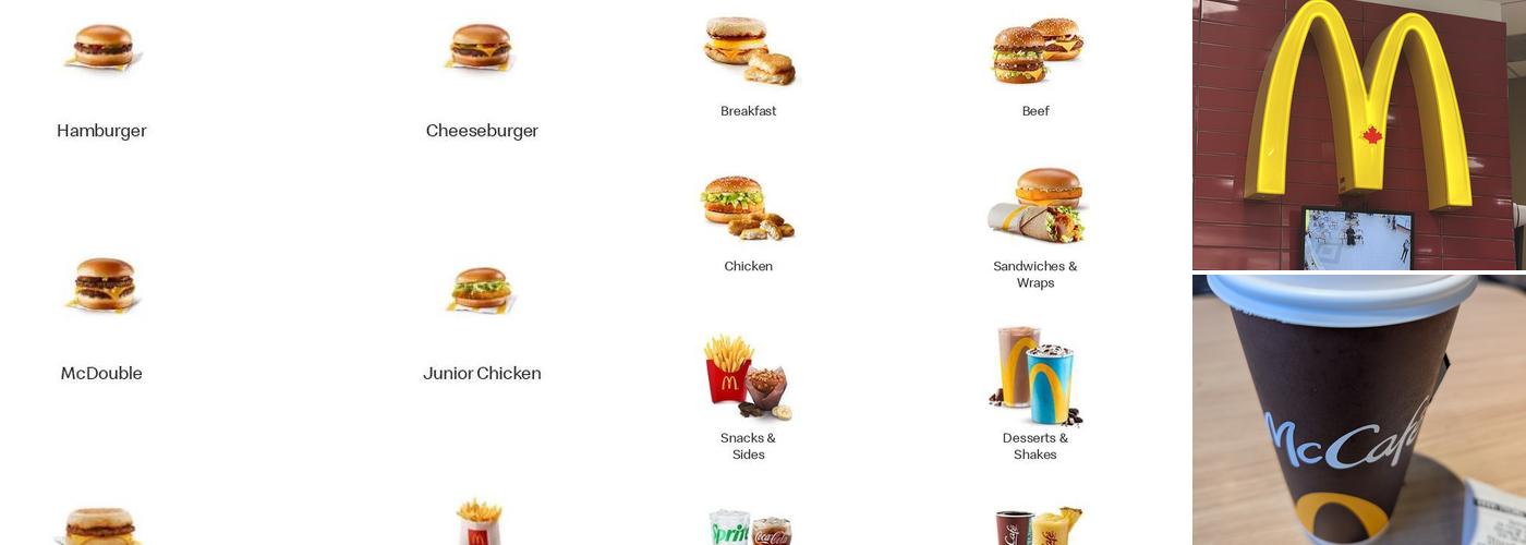 McDonald's Menu