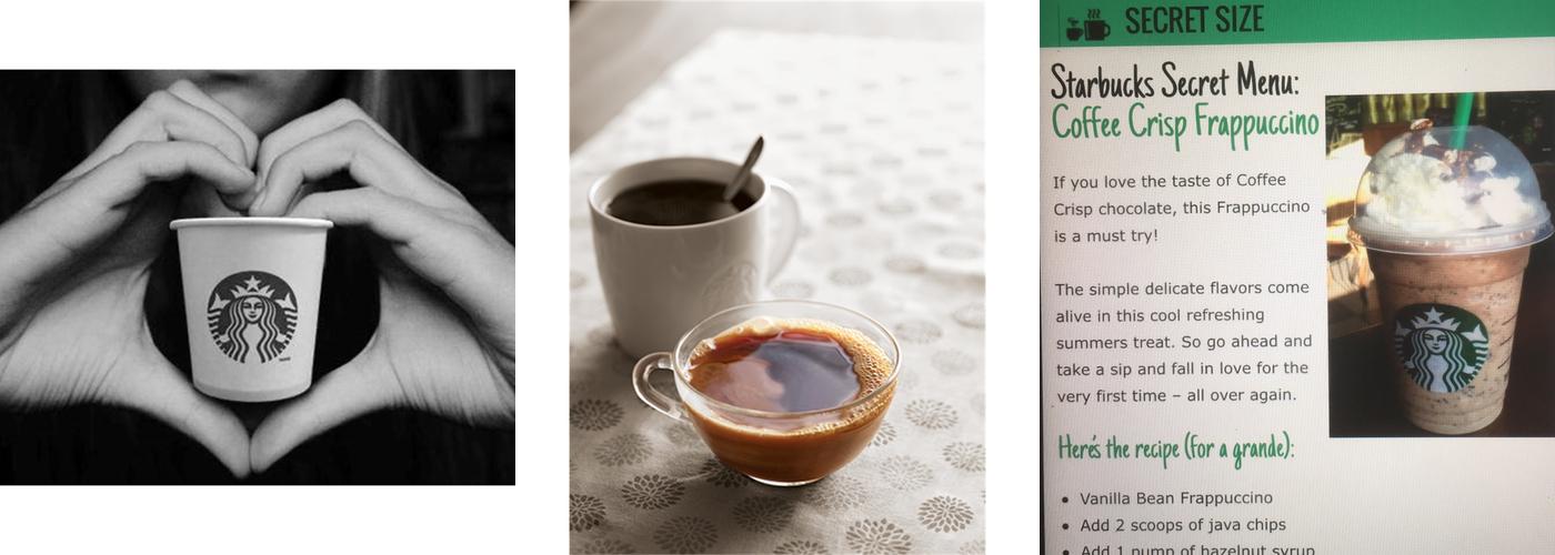 Starbucks Coffee Company Menu