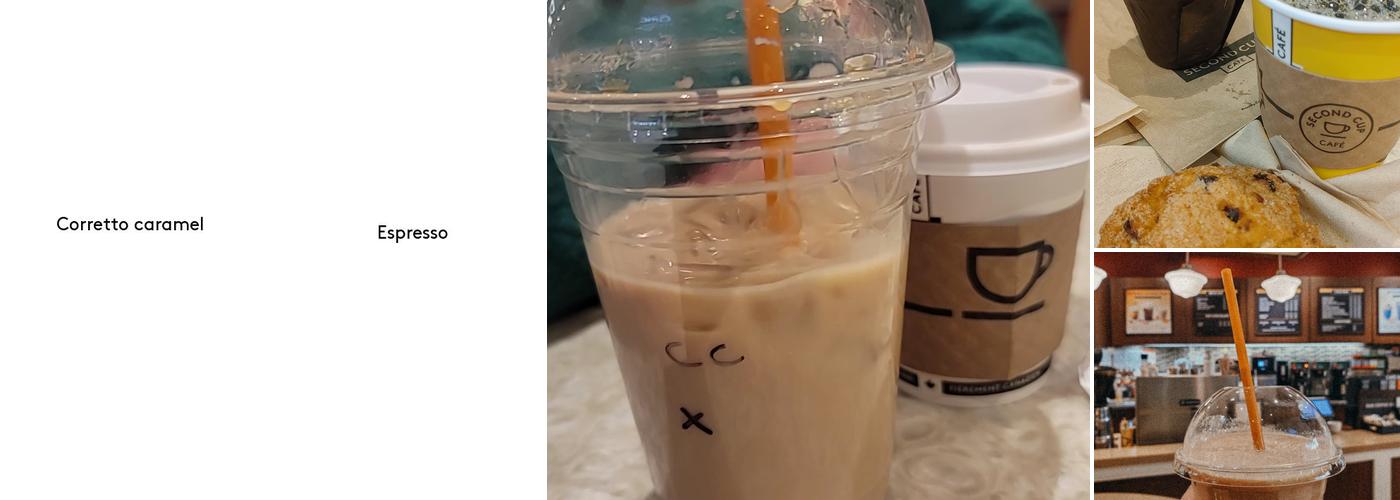 Second Cup Café Menu