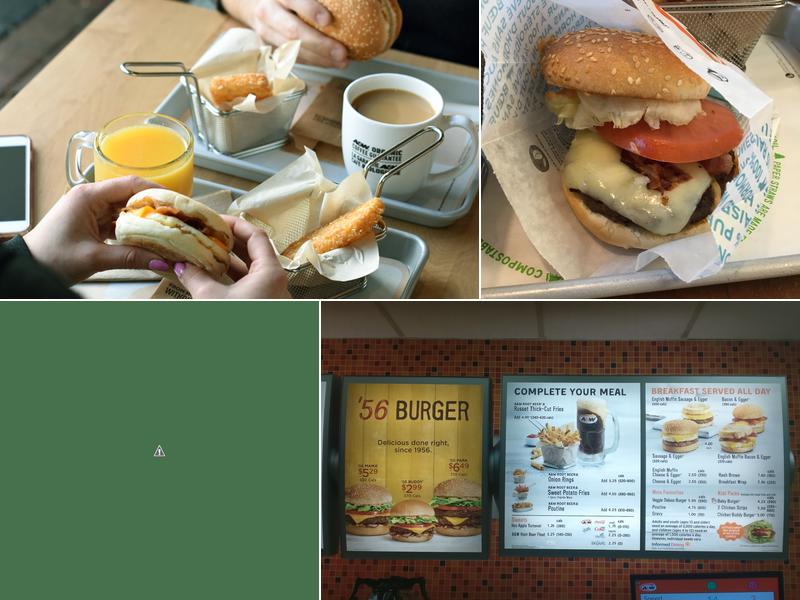 A&W Canada Menu