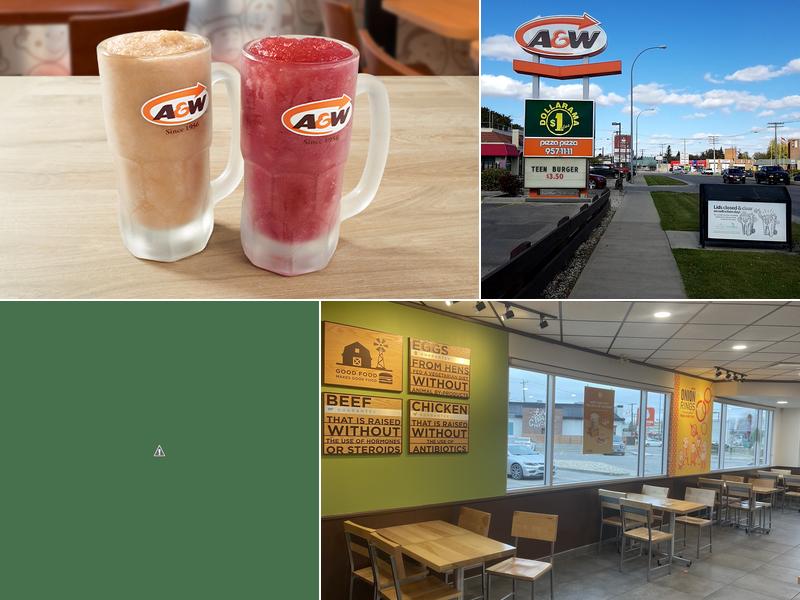 A&W Canada Menu