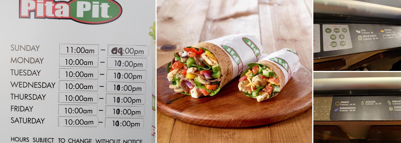 Pita Pit Menu