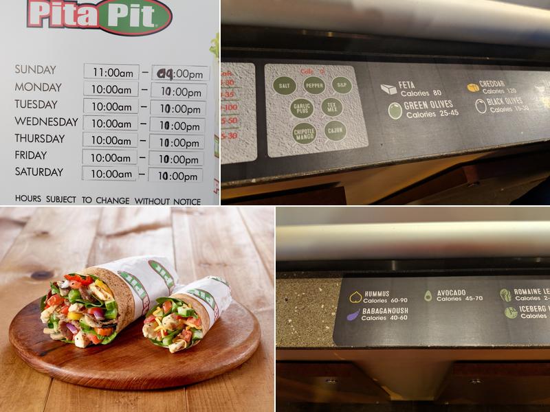Pita Pit Menu