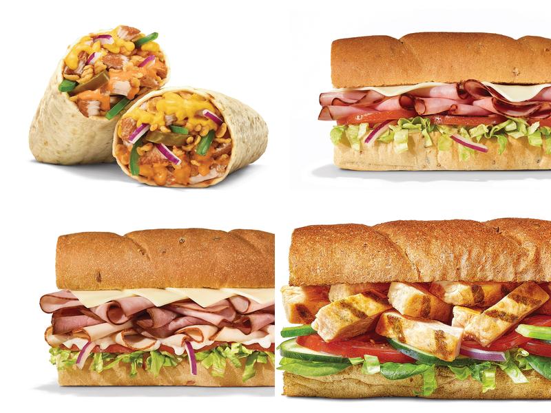 Subway Menu