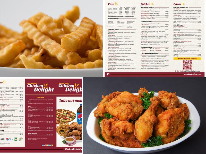 Chicken Delight | Roblin Blvd Menu