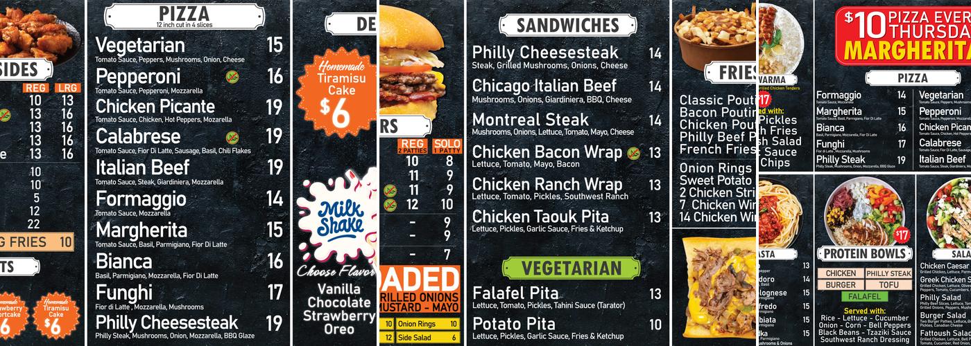 Marcello's Market and Deli Menu