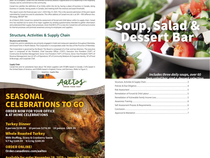 Aaltos Menu