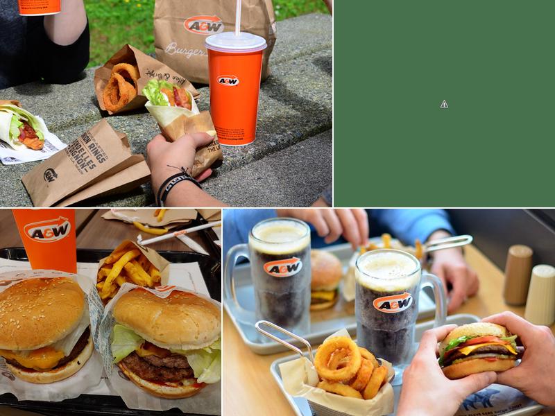 A&W Canada Menu