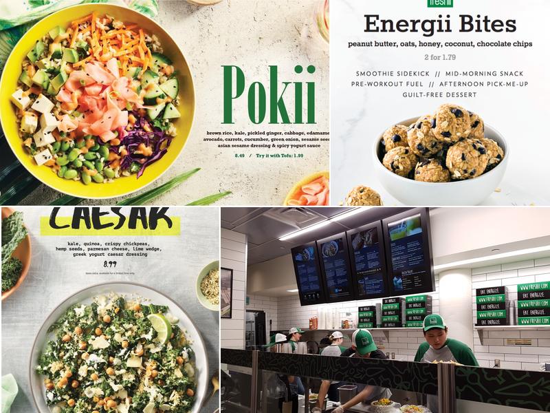Freshii Menu