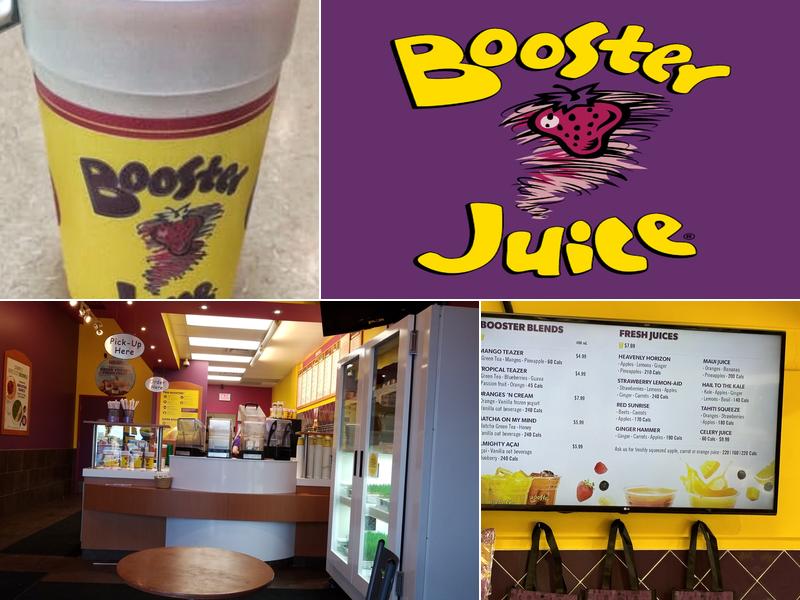 Booster Juice Menu