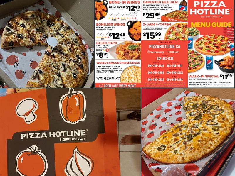Pizza Hotline Menu