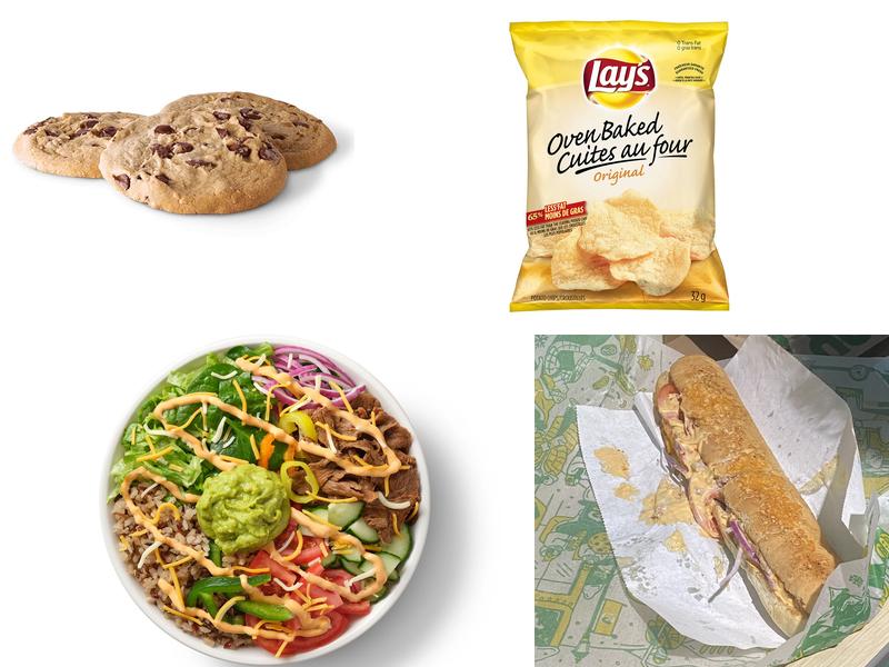 Subway Menu