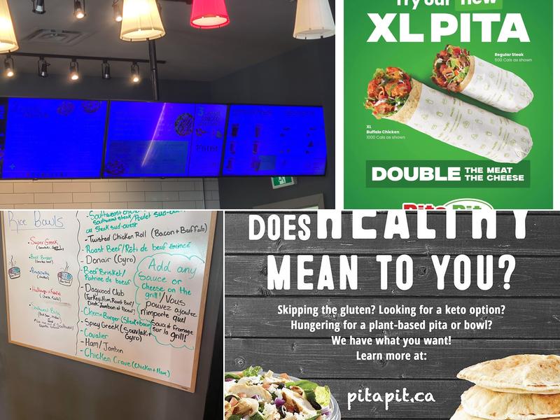 Pita Pit Menu