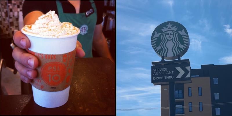 Starbucks Menu