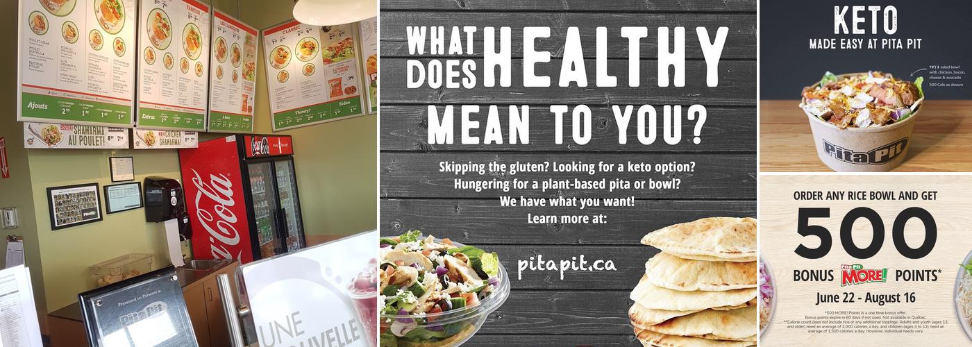Pita Pit Menu
