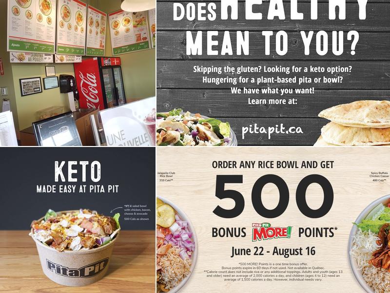 Pita Pit Menu