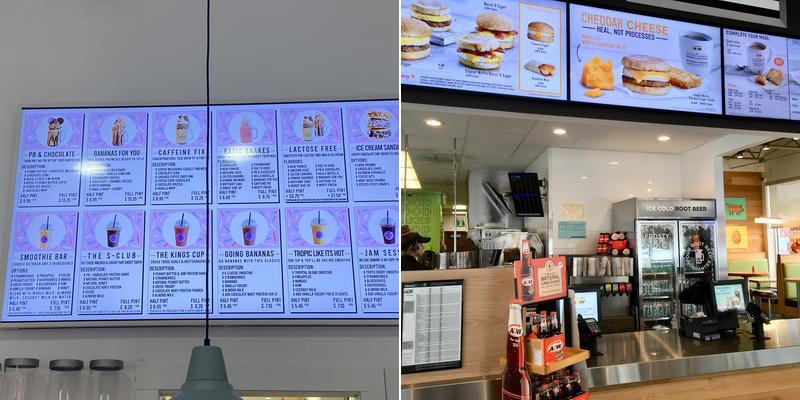 A&W Canada Menu