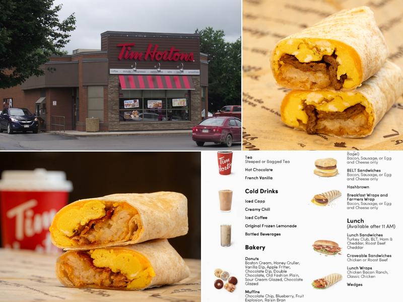 Tim Hortons Menu