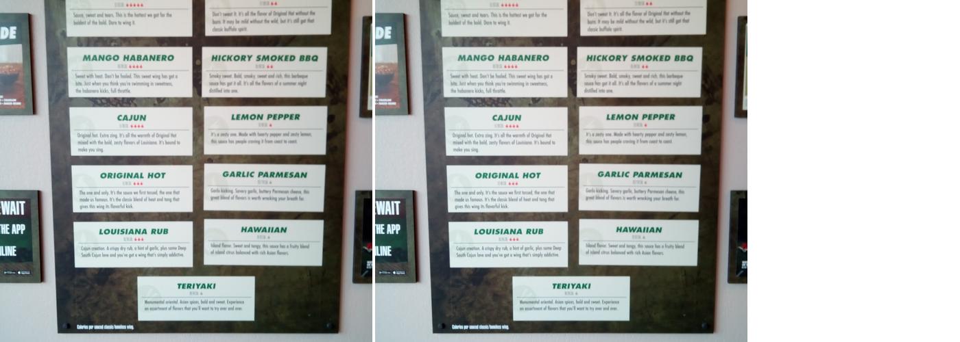 Wingstop Menu