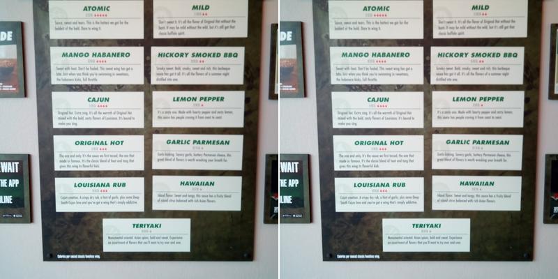 Wingstop Menu